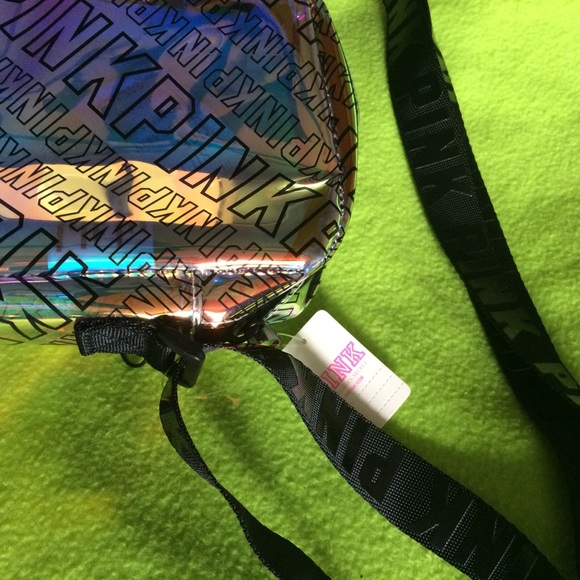 Iridescent Holographic Sport Crossbody VS Pink - Picture 6 of 6